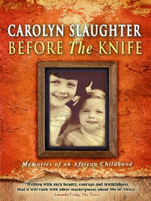 cover image of Before the Knife